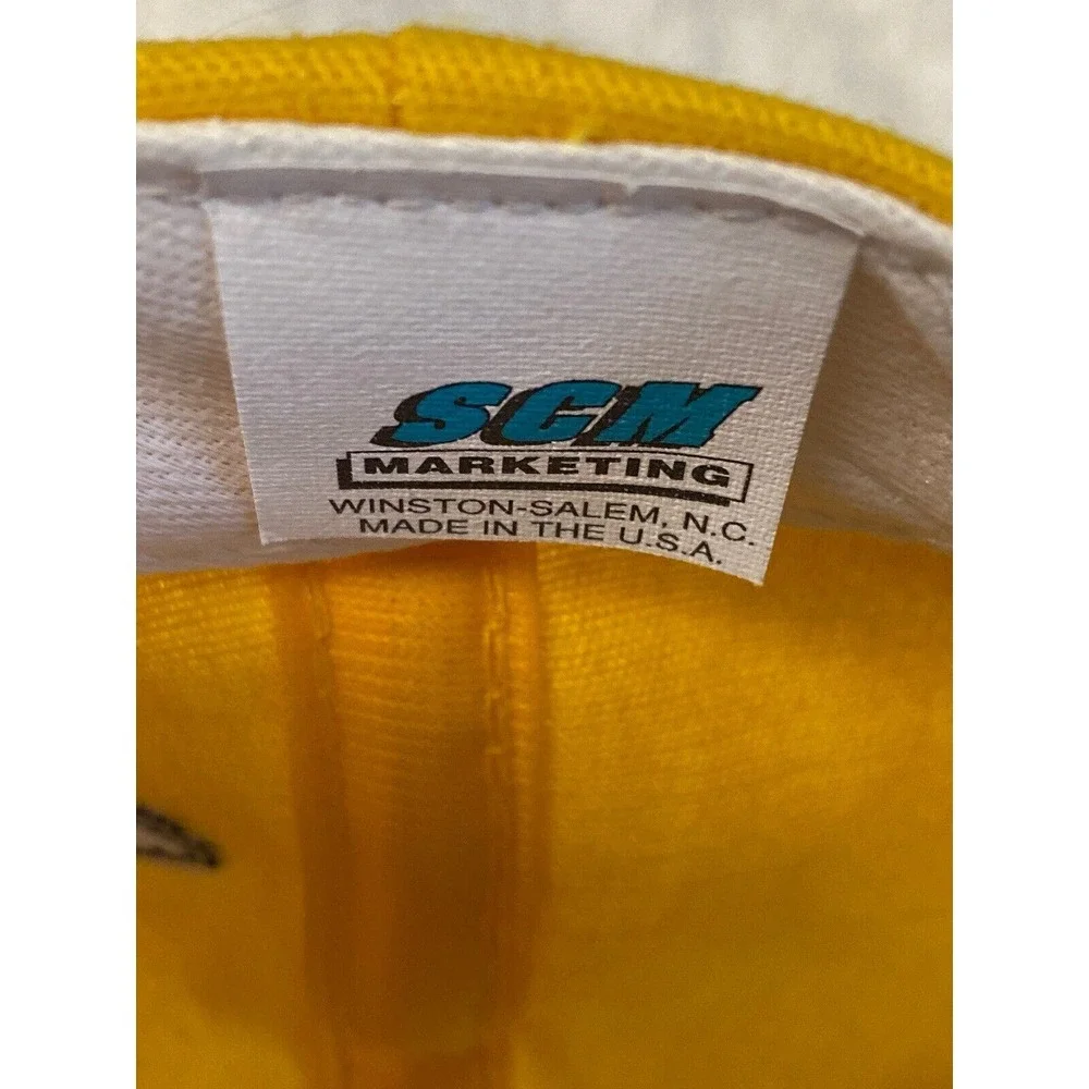 Manheim Auto Auctions Yellow Hat Manheim Racing‎ Unique Made In USA